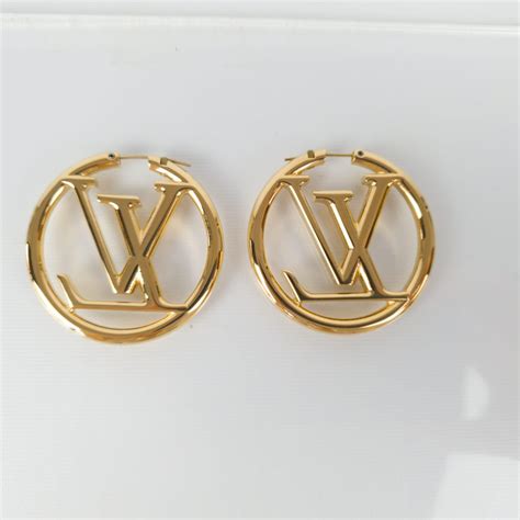 how much are louis vuitton hoop earrings|faux louis vuitton earrings.